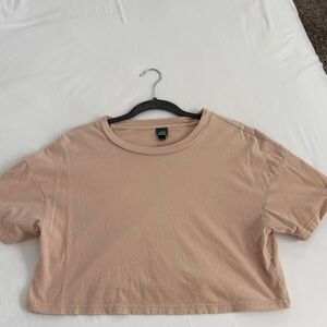 Wild Fable Blush Pink Crop Top
